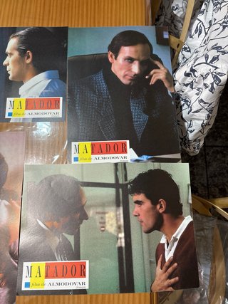 12 Fotocromos Película Matador Almodóvar