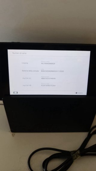 Nintendo Switch Console Nera/Arancione