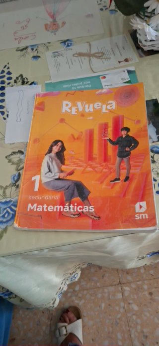Matemáticas 1 secundaria Revuela