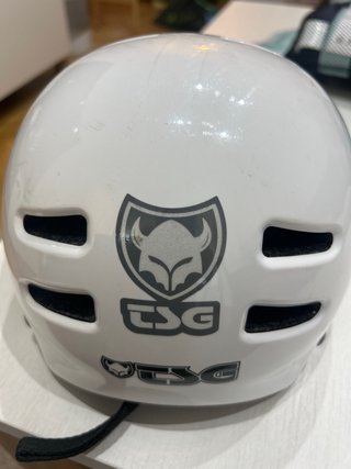 Casco TSG State BMX Blanco Talla S/M