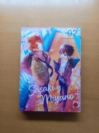 Mangas Sasaki y miyano // Hirano y Kagiura