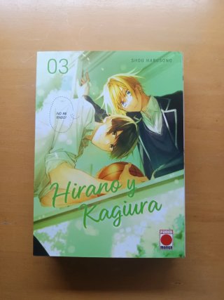 Mangas Sasaki y miyano // Hirano y Kagiura