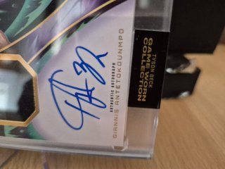 Tyson Beck x Giannis Antetokounmpo Auto/Jersey