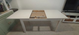 Mesa Comedor Ikea Bjursta Blanca