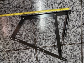 Herraje para canapé abatible con pistones