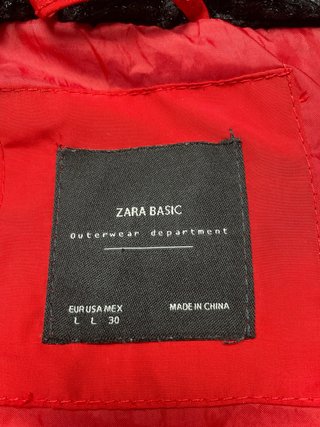 Cazadora Invierno Mujer Roja