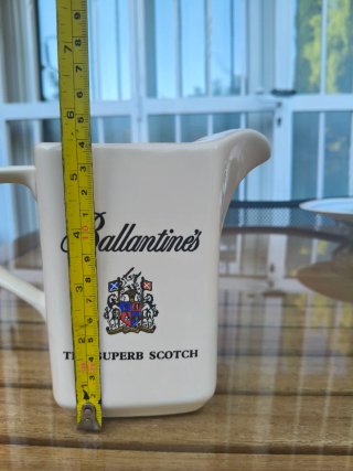 Jarra Ballantine's Cerámica Beige