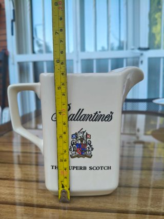 Jarra Ballantine's Cerámica Beige