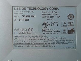 Monitor LiteOn 17 VGA