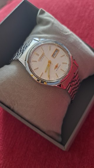 Reloj Citizen Automático Caballero Dorado/Plateado
