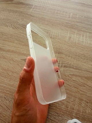 Funda iPhone 17 Pro Max Transparente