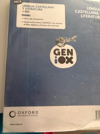 Lengua castellana y literatura Geniox