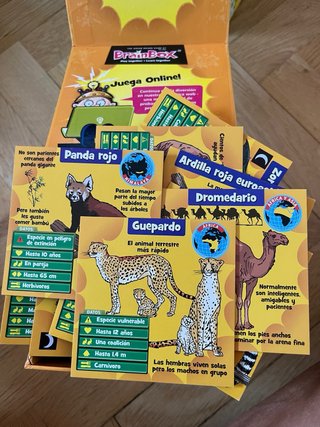 Juego de mesa BrainBox Animales