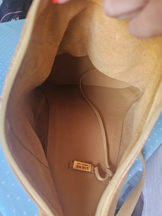 Mochila Original Loewe Piel Amarilla