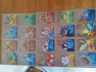 Lote Lamincards Pokémon Gen 1 2005