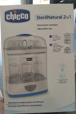 Esterilizador Chicco SterilNatural 2in1