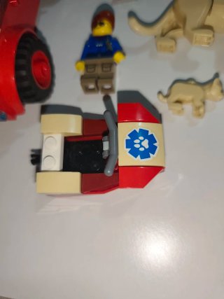 Set Lego Rescue incompleto