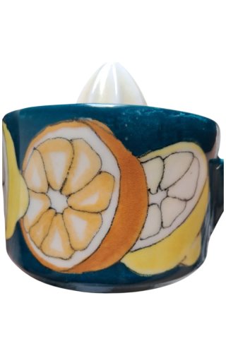 Spremiagrumi vintage in ceramica