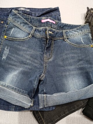 Lote de pantalones,shorts y falda mujer