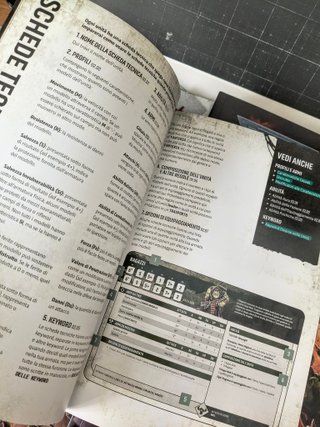 Libro regole manuale Warhammer Starter Set ITALIAN