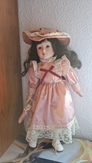 Muñecas de porcelana vintage.