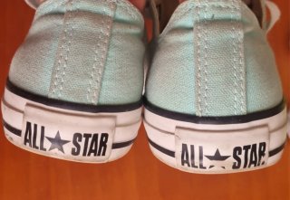 2 Pares Zapatillas Converse Verdes/Celestes
