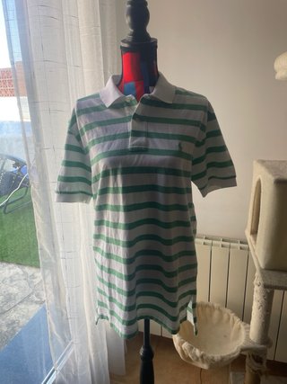 Polo Ralph Lauren Rayas Verde Talla L