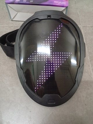 Máscara LED Animada Full Face