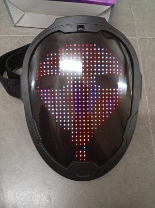 Máscara LED Animada Full Face