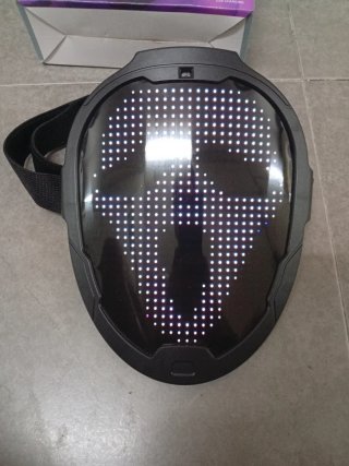 Máscara LED Animada Full Face