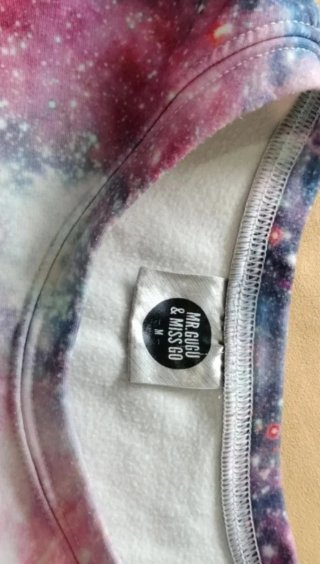 Sudadera Mr. Gugu & Miss Go Espacial