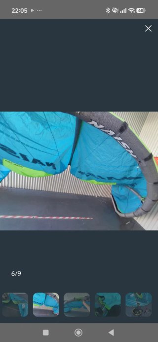 Cometa Kitesurf Naish Dash 9m