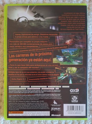 🇪🇸 Juego Xbox 360 Fatal Inertia Carreras