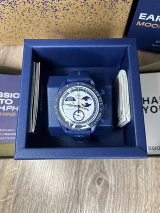 Omega x Swatch Mission to Earth Moonshine