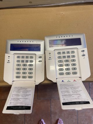 Teclados Alarma Paradox (2 Unidades)