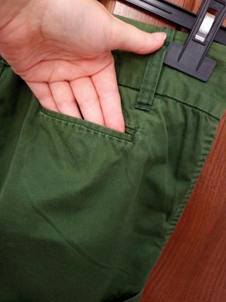 Shorts verde militare S Hach