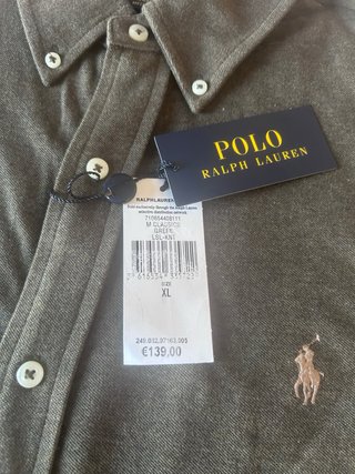 Camisa Ralph Lauren , original con etiquetas. XL.
