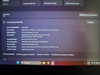 Portátil Gaming Lenovo LOQ 15APH8 RTX 4060 + 32GB