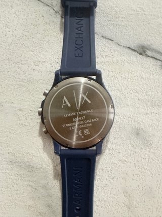Orologio Armani Exchange Uomo Crono Blu
