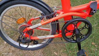 Bicicleta Plegable  BTWIN Naranja