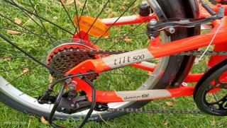 Bicicleta Plegable  BTWIN Naranja