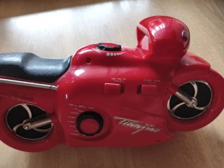 Radio Cassette Moto LM-268A Hanjiao Roja