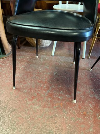 Sillas Retro Vintage Mid-Century Negras