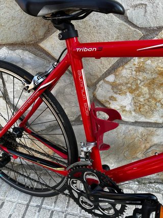 Bicicleta Carretera Btwin Triban 3 Roja