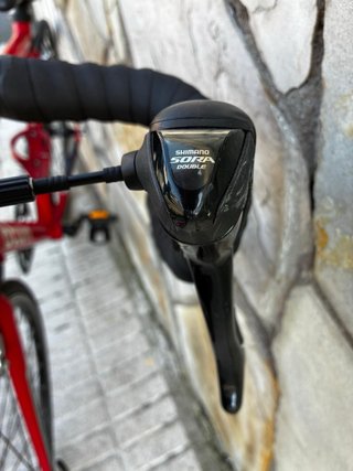 Bicicleta Carretera Btwin Triban 3 Roja