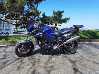 BMW F800R Azul 2010