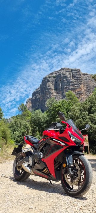 Honda CBR650R Roja