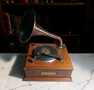 Gramófono Antiguo Radio Vintage