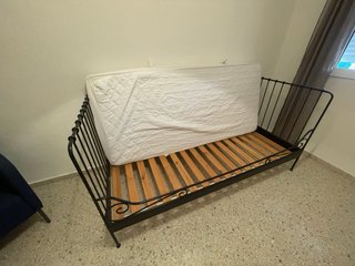 Sofá Cama Metálico Ikea