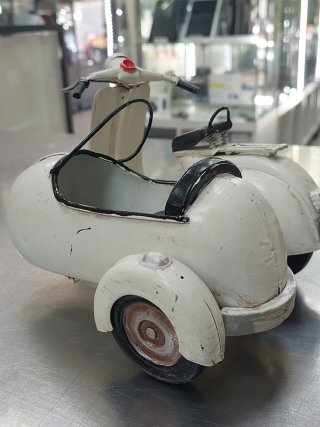 Moto con Sidecar Decorativa